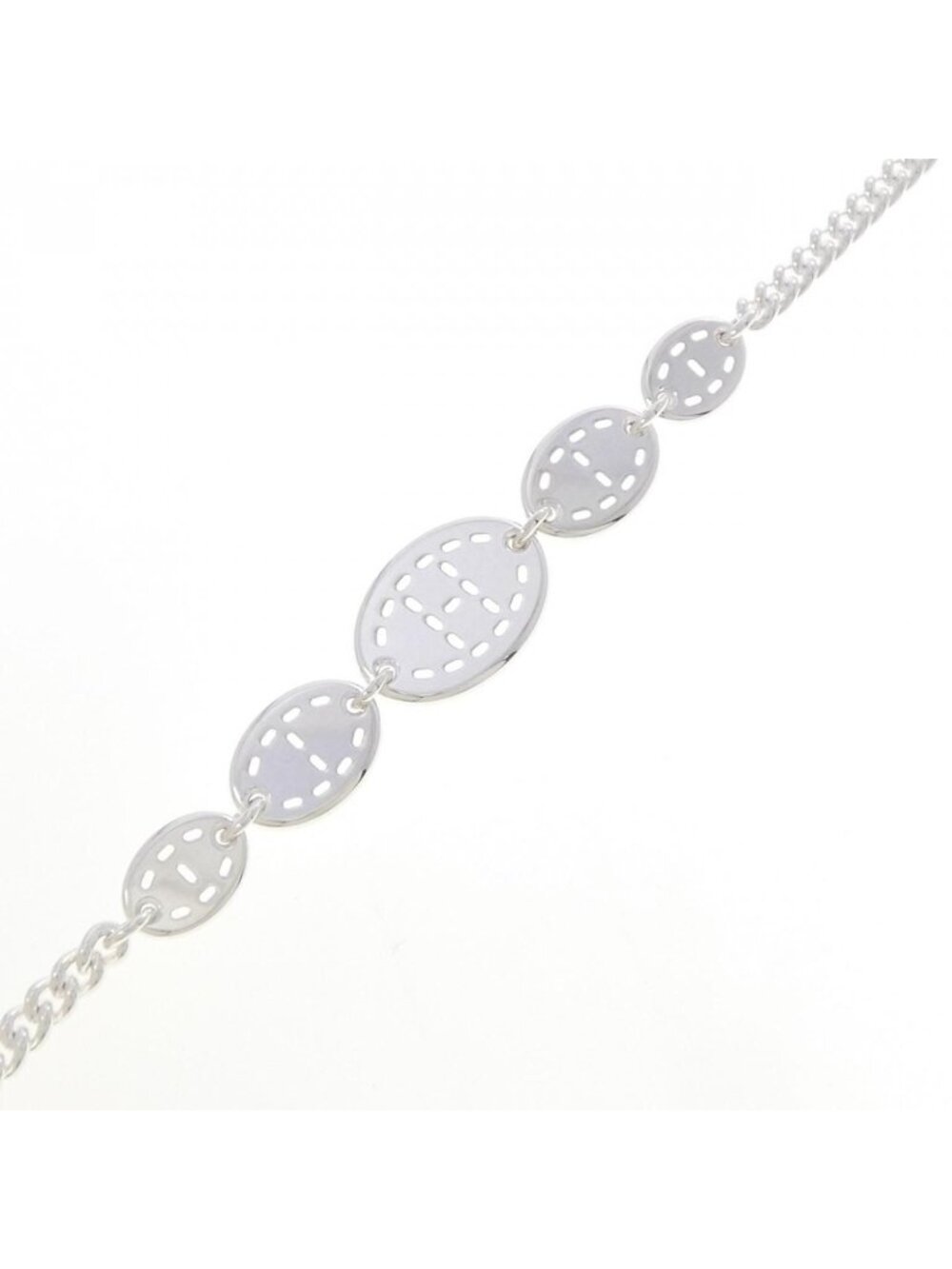 Hermes Pointserie Bracelet Silver